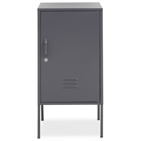 Black metal on sale locker cabinet